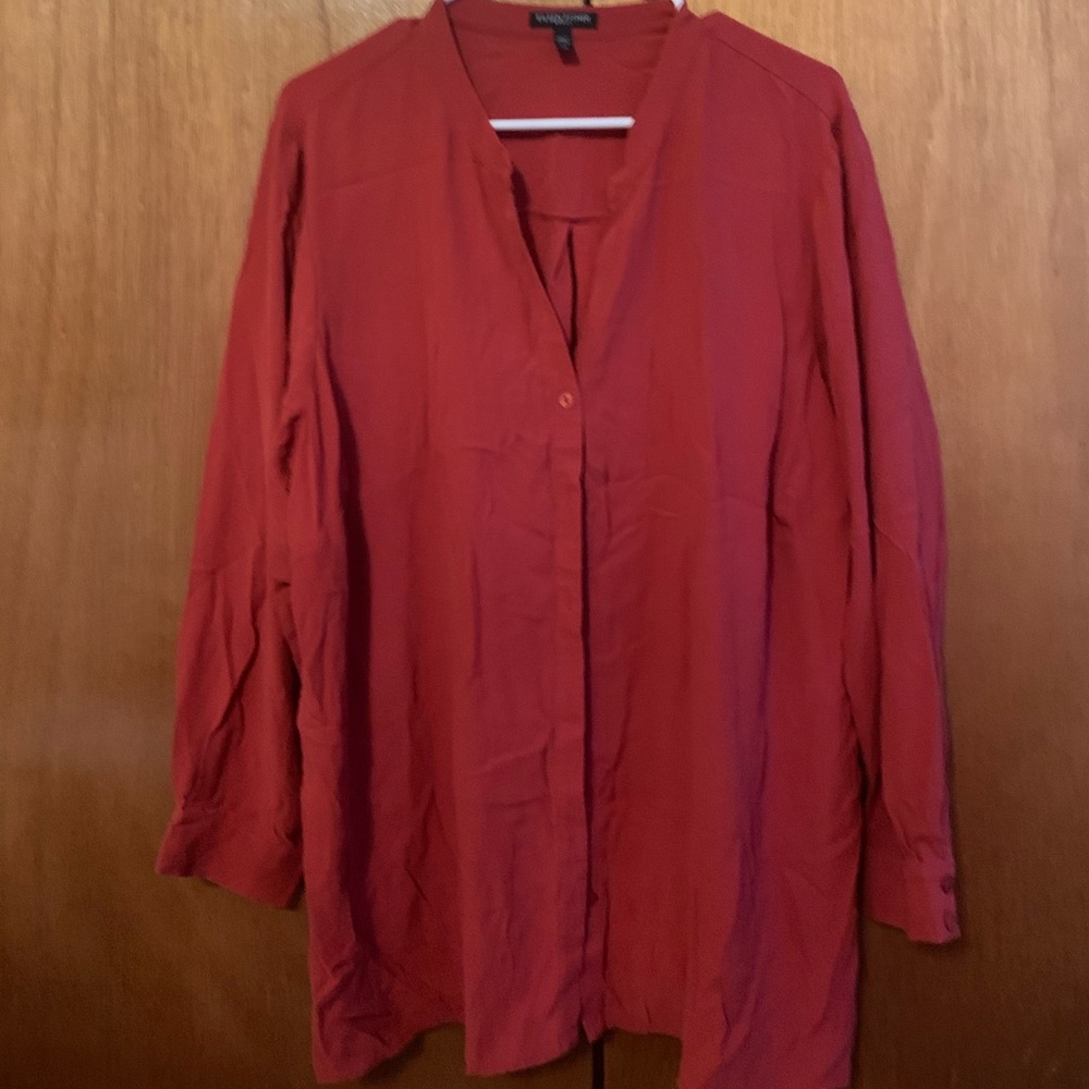 Eileen fisher silk shirt
